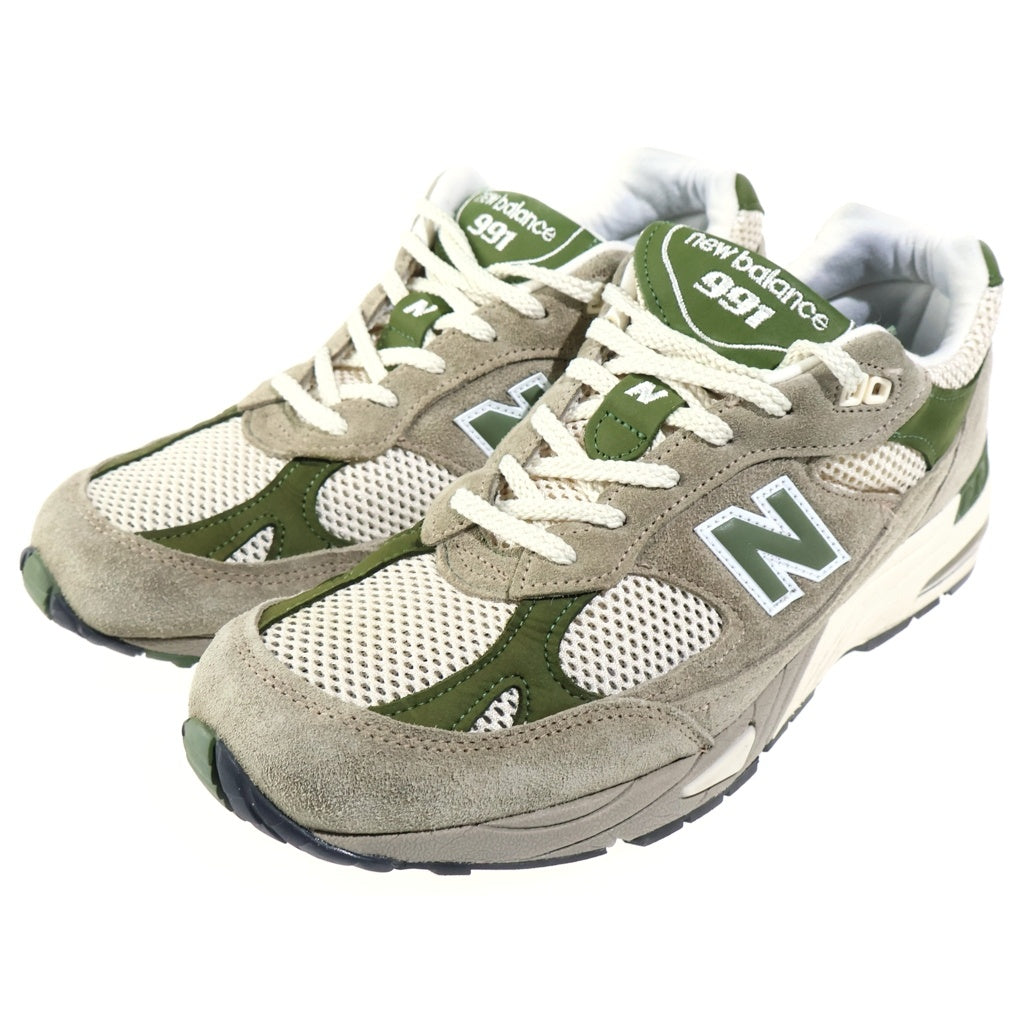 New Balance(ニューバランス) ×AIME LEON DORE M991CRS エメレオンドレ ローカットスニーカー カーキ US9/27cm