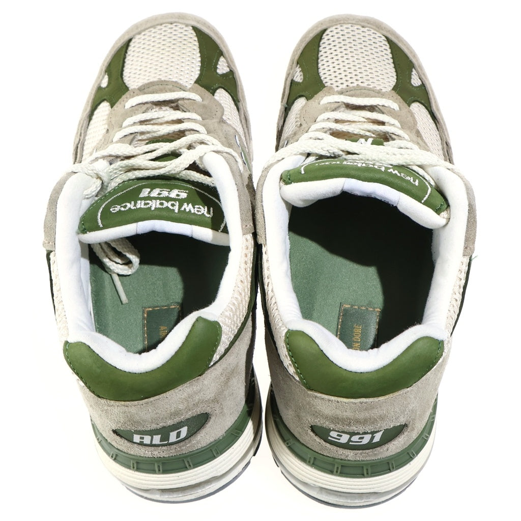 New Balance(ニューバランス) ×AIME LEON DORE M991CRS エメレオンドレ ローカットスニーカー カーキ US9/27cm