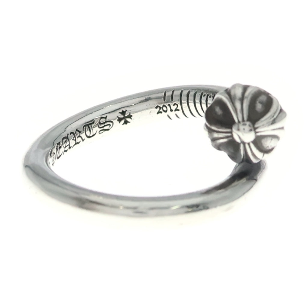 CHROME HEARTS(クロムハーツ) NAIL CRSBALL ネイル クロスボール リング シルバー BCA349