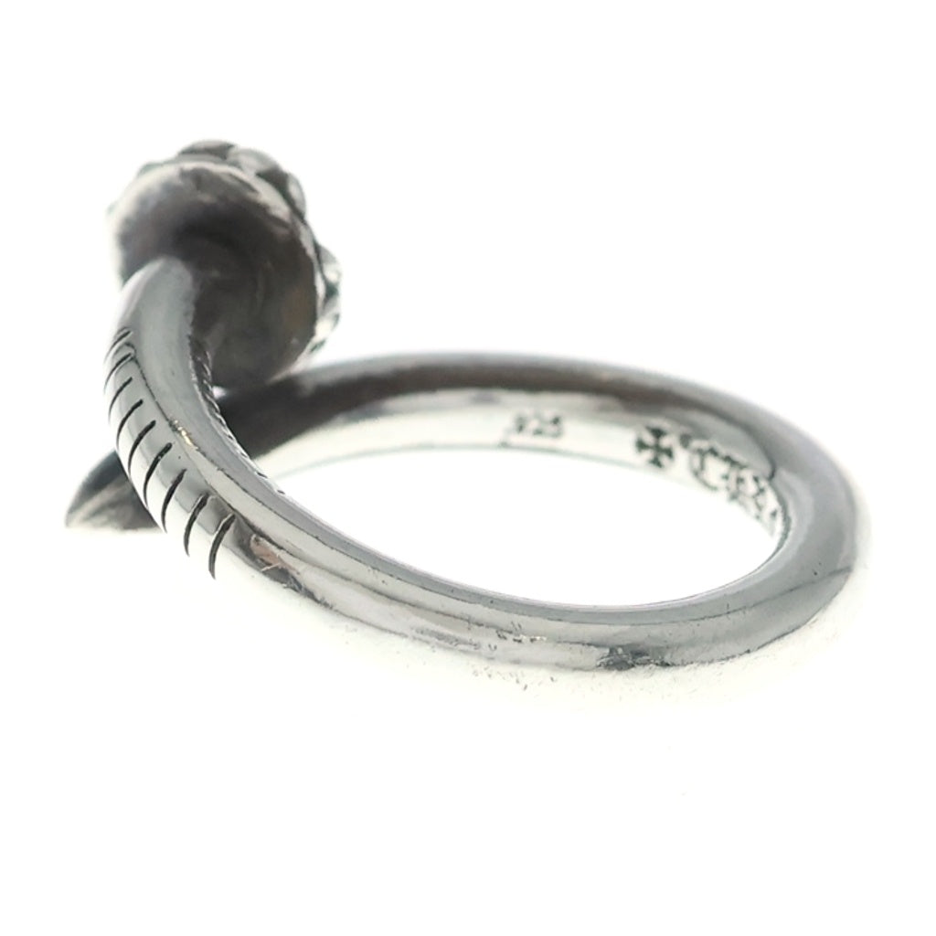 CHROME HEARTS(クロムハーツ) NAIL CRSBALL ネイル クロスボール リング シルバー BCA349