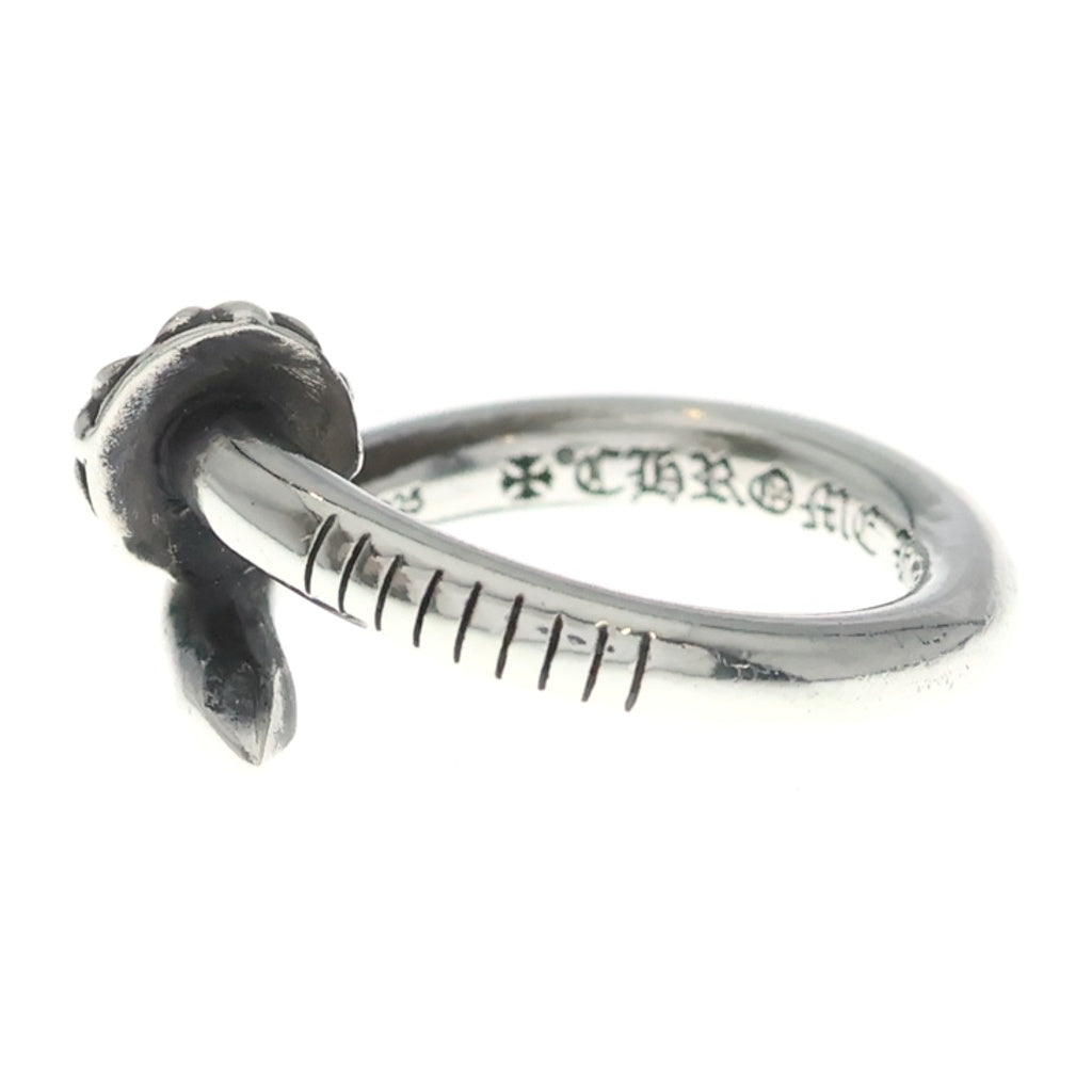 CHROME HEARTS(クロムハーツ) NAIL CRSBALL ネイル クロスボール リング シルバー BCA349