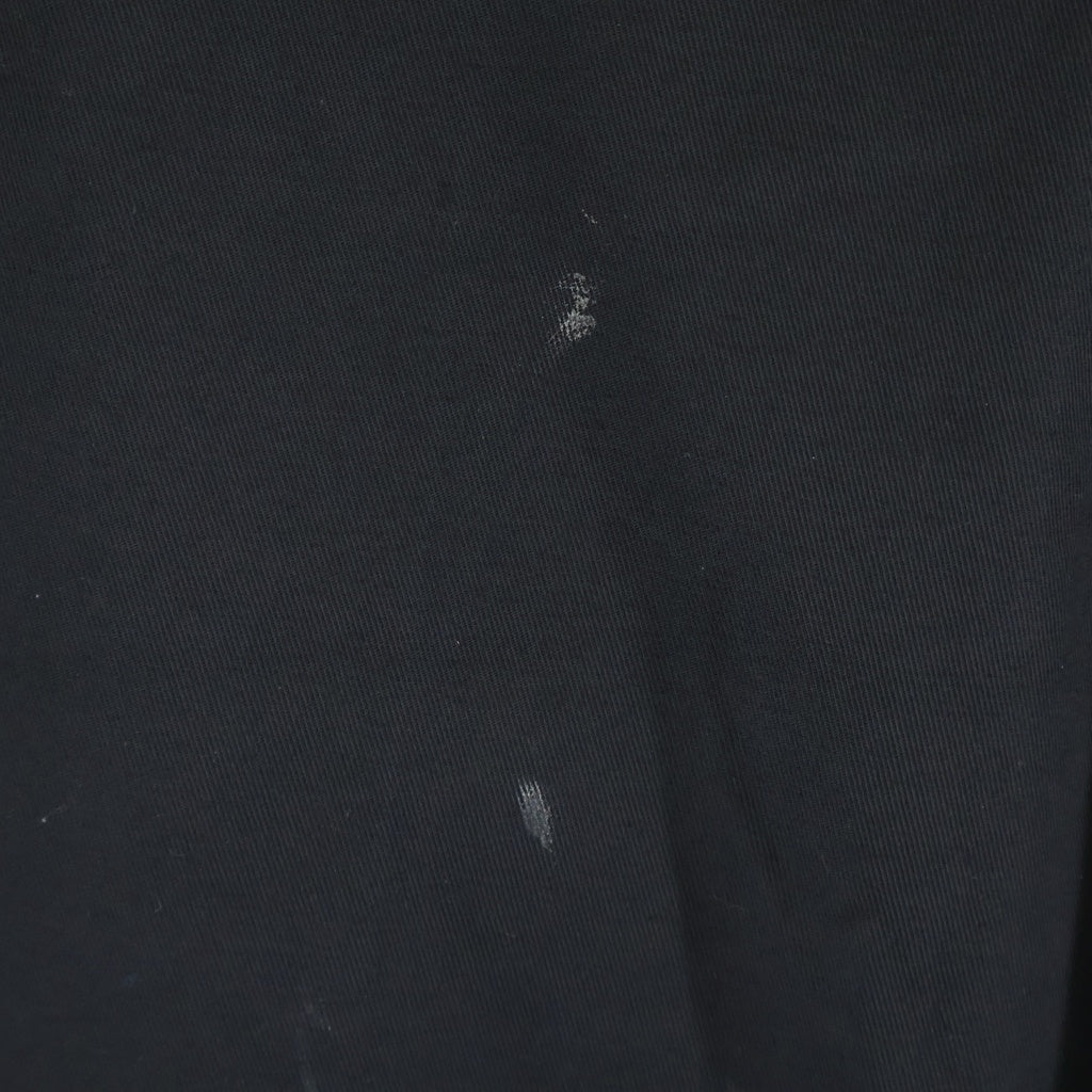 Maison Margiela(メゾンマルジェラ) 24SS コットン ジップアップ スラックスパンツ ブラック SH2KA0006