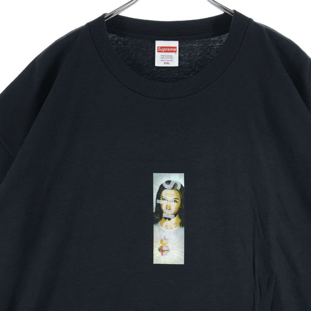 SUPREME(シュプリーム) 26AW Prayer Card Box Logo Tee 祈祷 プレイヤーカード ボックスロゴ クルーネック半袖Tシャツ カットソー ブラック