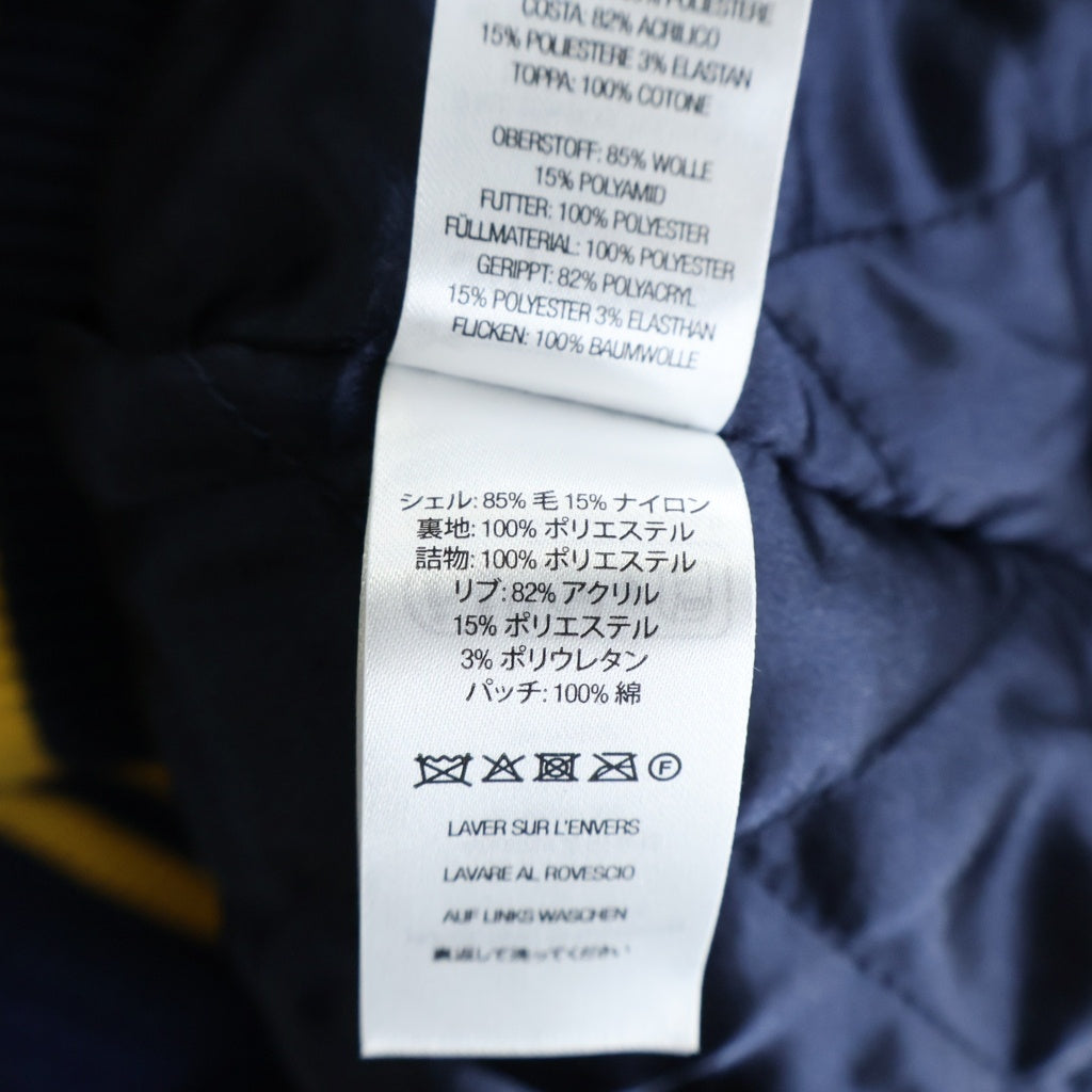 SUPREME(シュプリーム) 26AW ×Larry Clark Hooded Varsity Jacket ラリークラーク フーデッドバーシティジャケット ネイビー