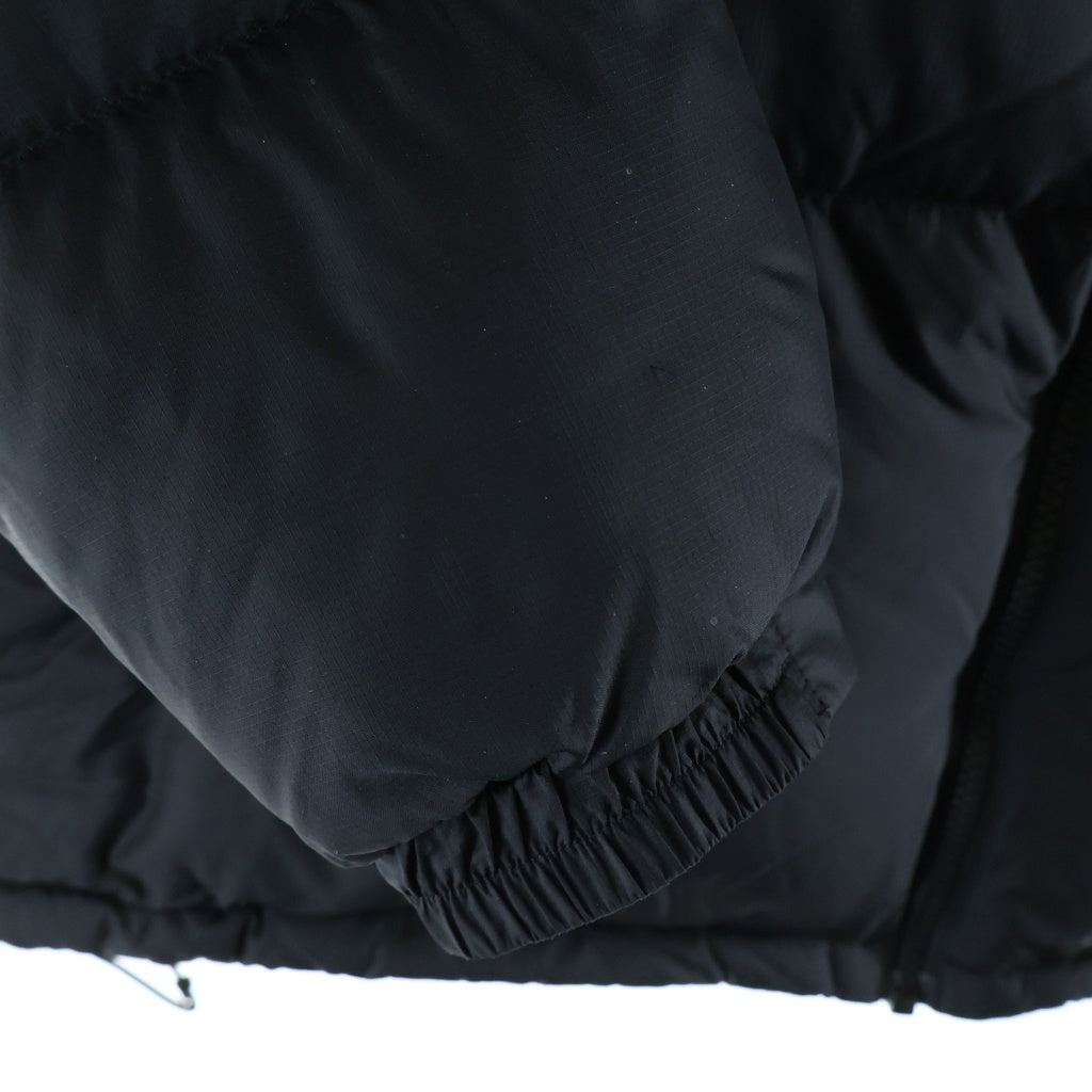 THE NORTH FACE(ザノースフェイス) NUPTSE HOODIE ヌプシ ジップアップ フーデッド ナイロンダウンジャケット ブラック ND92041R