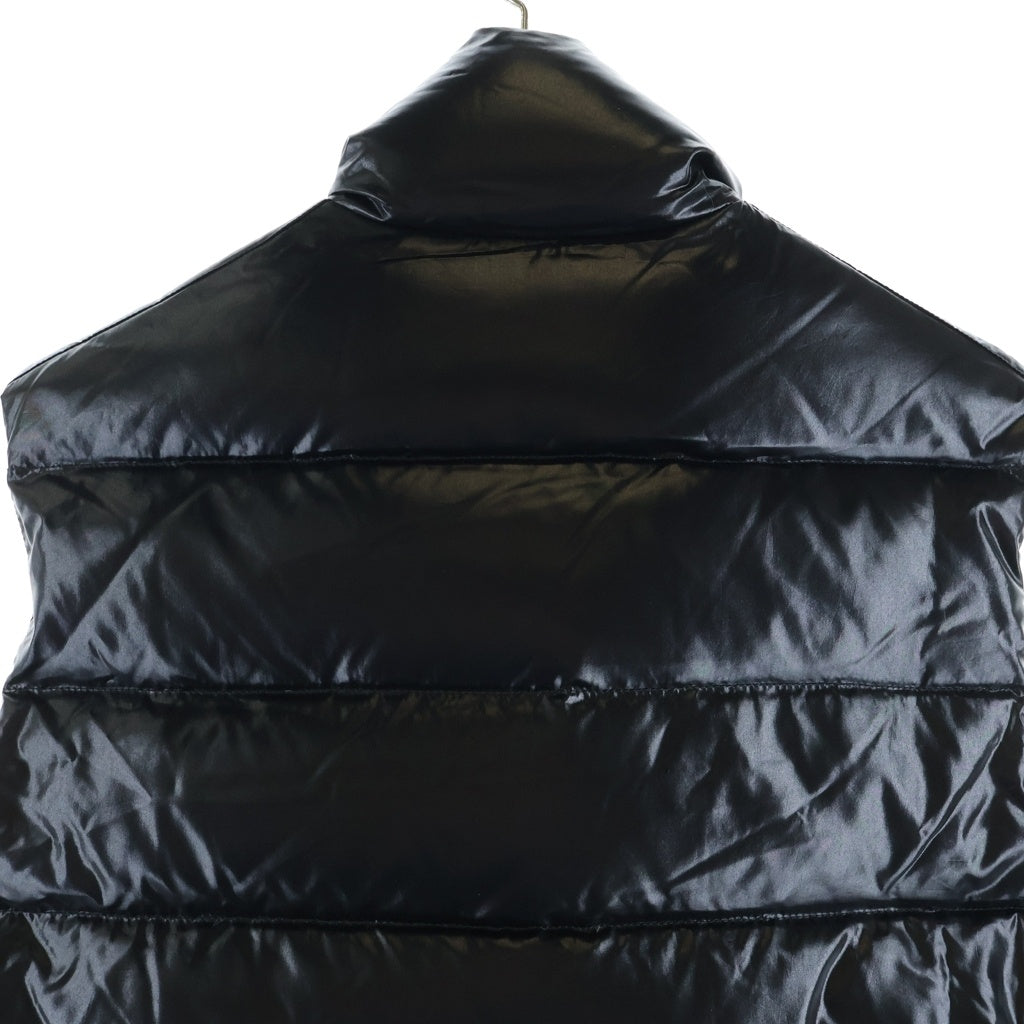 MONCLER(モンクレール) TIB GILET ロゴワッペン ダウンベスト ブラック 420914335005 68950