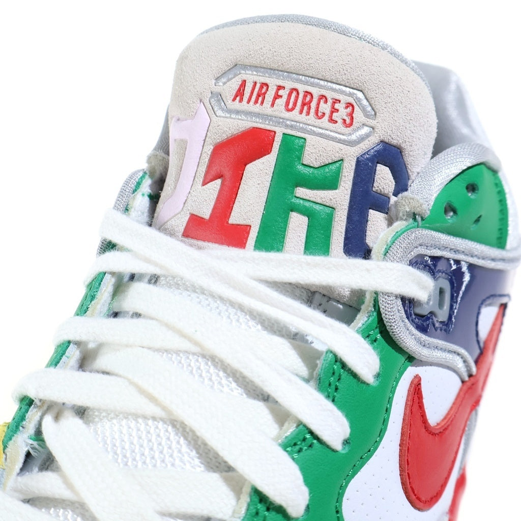 NIKE(ナイキ) ×NIGO AIR FORCE 3 ニゴー エアフォース ローカットスニーカー マルチカラー US9/27cm FQ7012-100