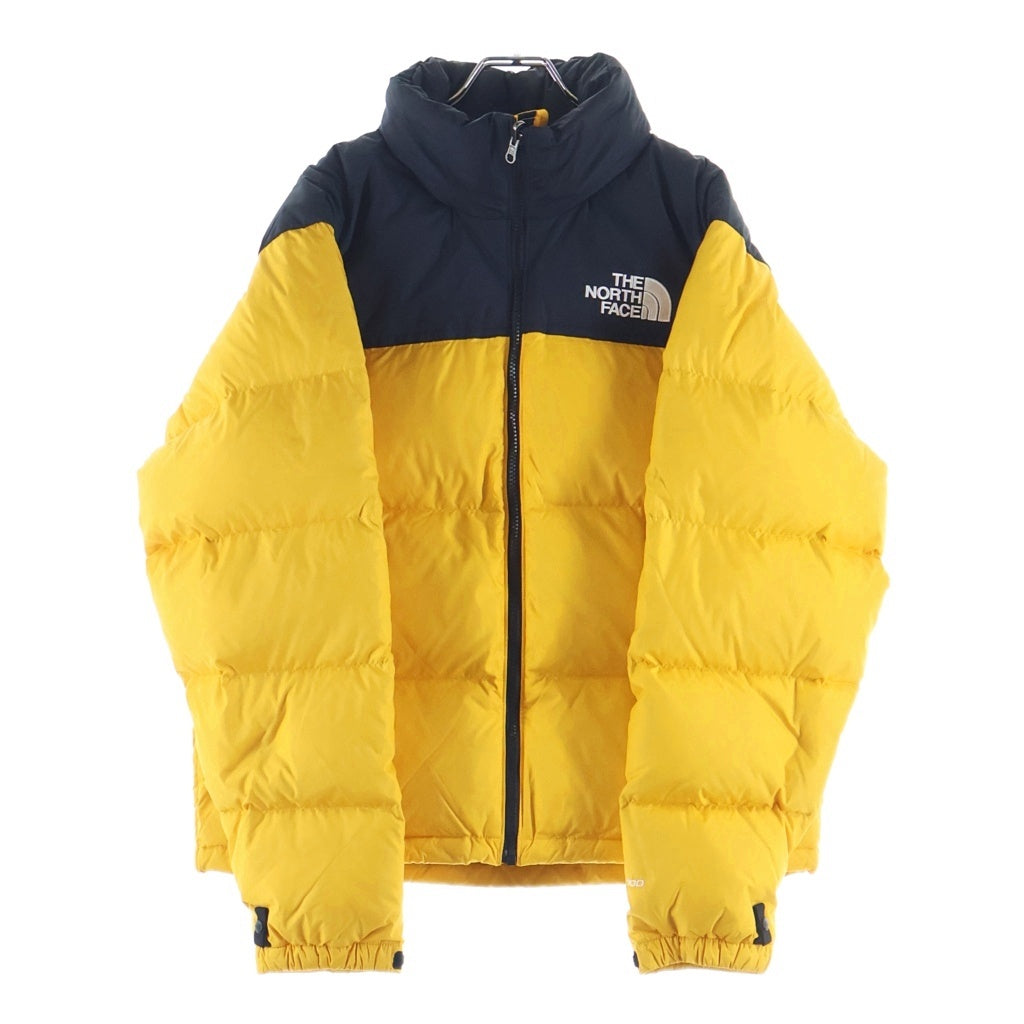 THE NORTH FACE(ザノースフェイス) 1996 RETRO NUPTSE JACKET レトロ ヌプシ フーデッドナイロンダウンジャケット イエロー/ブラック NF0A3C8D