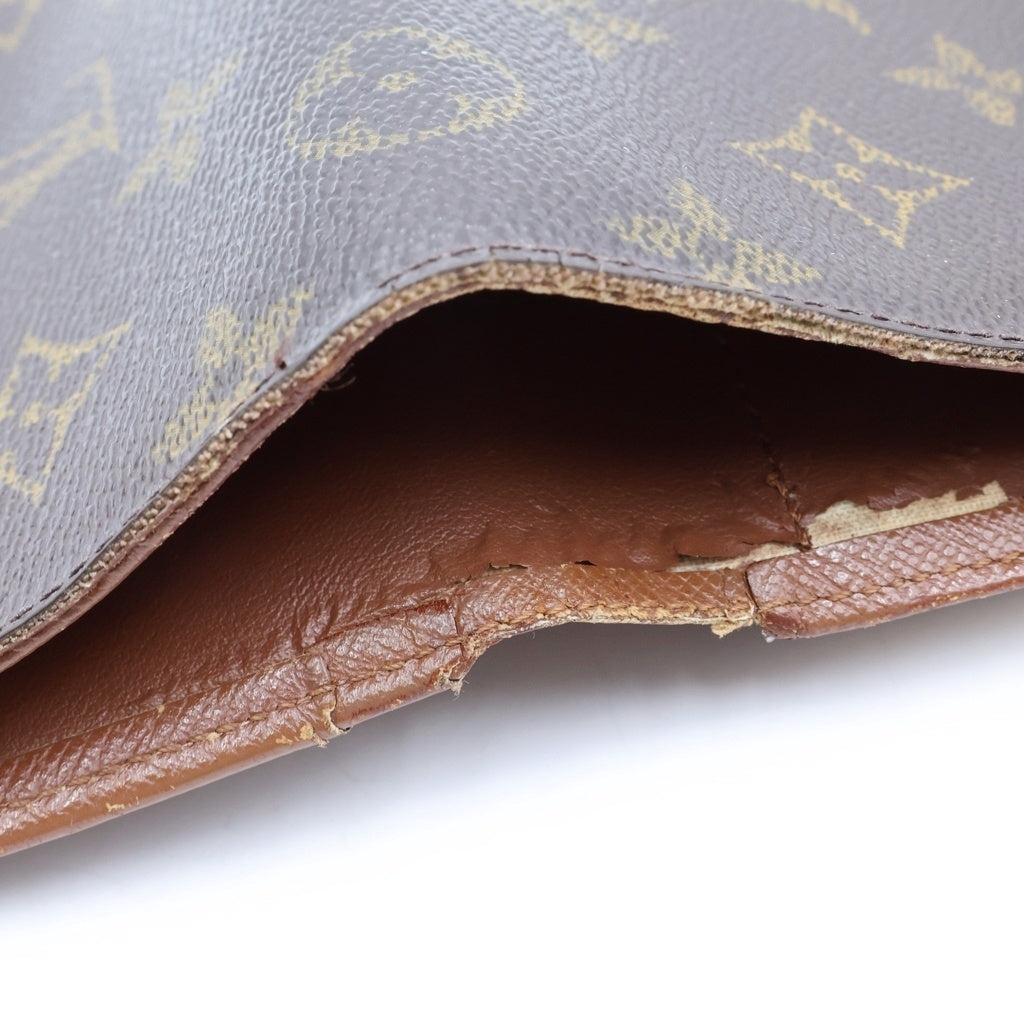 LOUIS VUITTON(ルイヴィトン) ポルトフォイユ ヴィエノワ モノグラム レザーウォレット がま口二つ折り財布 ブラウン M61674 TH1002 レディース
