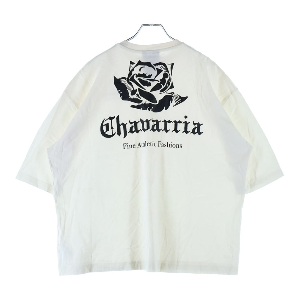 adidas(アディダス) ×WILLY CHAVARRIA LOGO SS TEE ウィリーチャバリア ロゴプリント クルーネック半袖Tシャツ カットソー ホワイト KR8687