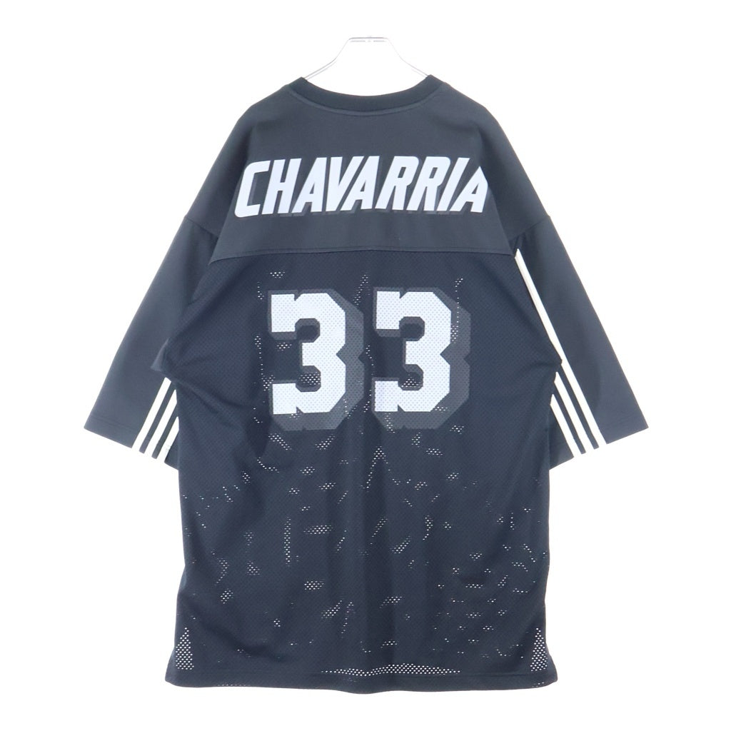 adidas(アディダス) ×WILLY CHAVARRIA FOOTBALL JERSEY ウィリーチャバリア フットボール 半袖ゲームTシャツ カットソー ブラック JV6421