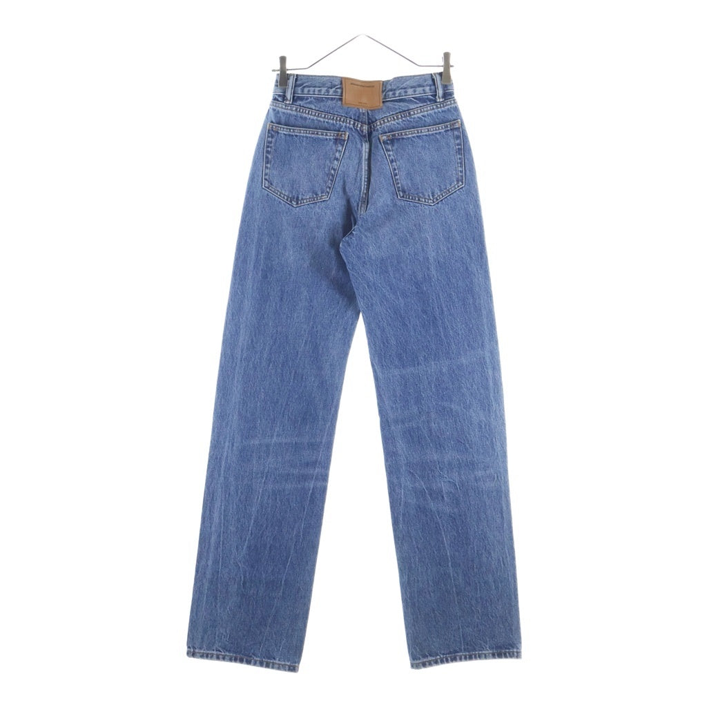 ALEXANDER WANG(アレキサンダーワン) EZ MID RISE RELAXED STRAIGHT ミッドライズ リラックス ストレートデニムパンツ レディース インディゴ 4DC3224141