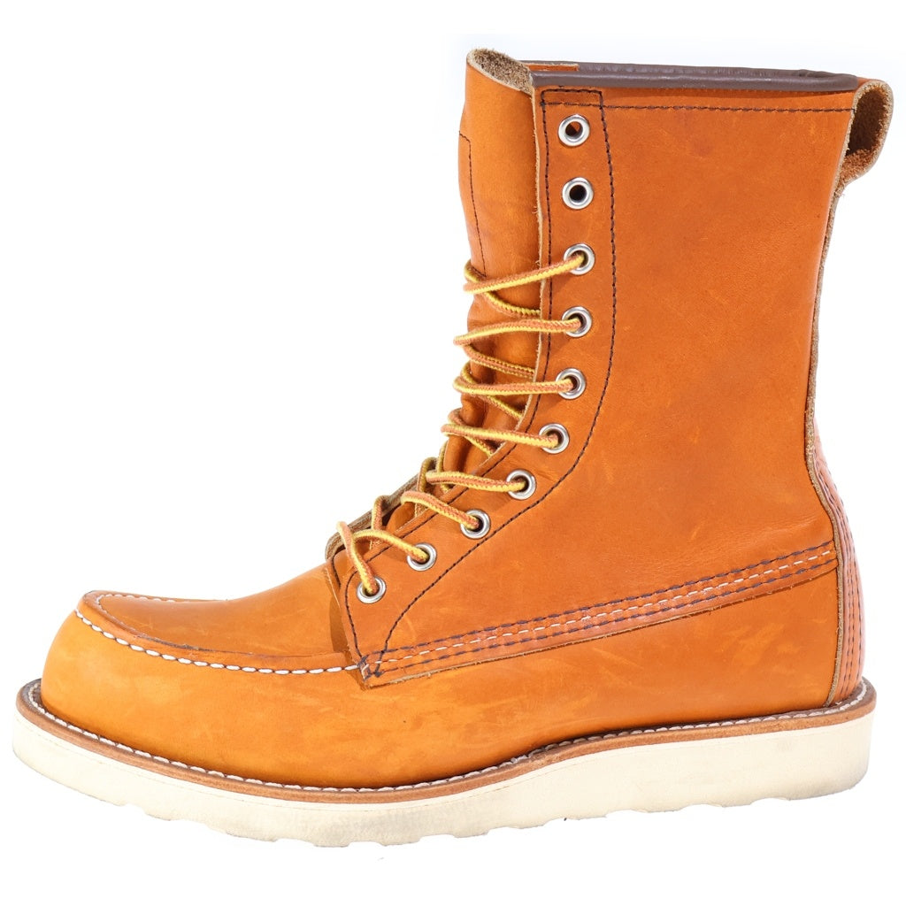 RED WING(レッド ウイング) 8-inch Classic Moc 8インチ クラシックモック レースアップ レザーブーツ ブラウン 877