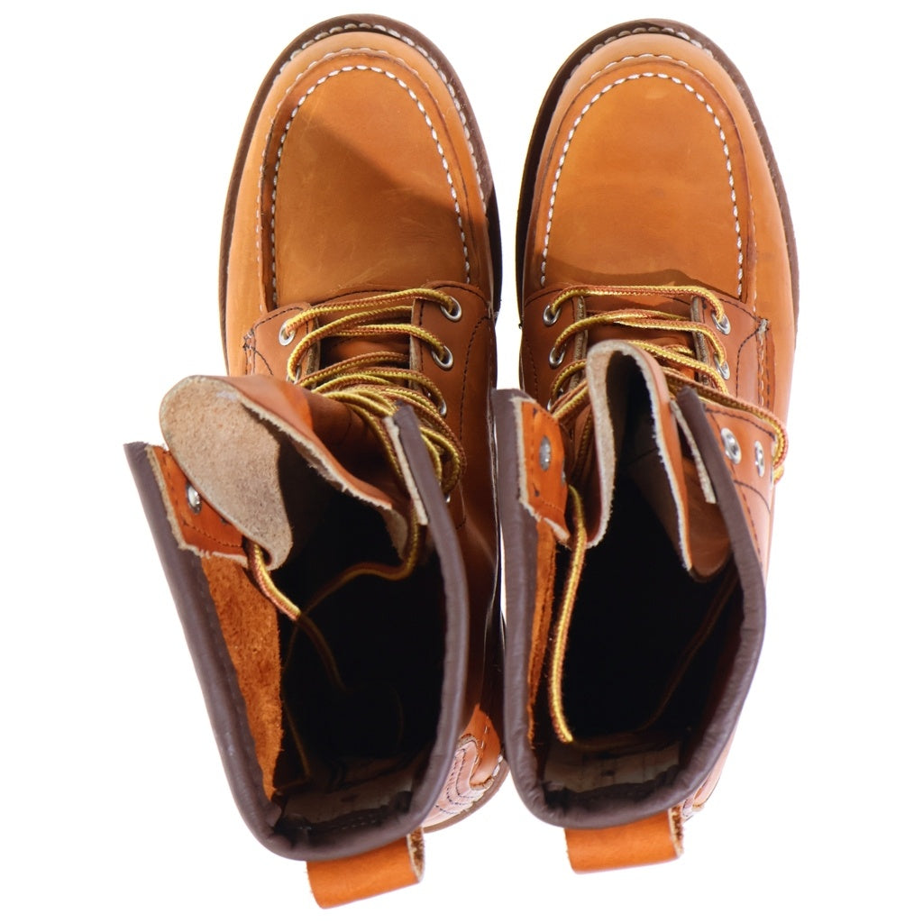 RED WING(レッド ウイング) 8-inch Classic Moc 8インチ クラシックモック レースアップ レザーブーツ ブラウン 877
