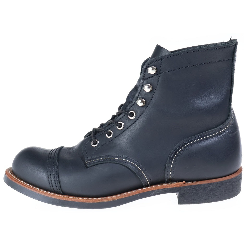 RED WING(レッド ウイング) Iron Ranger アイアンレンジャー レザー レースアップブーツ ブラック 8084