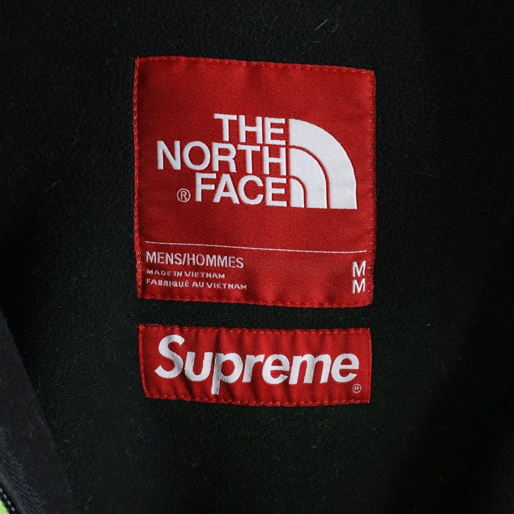 SUPREME(シュプリーム) 20AW ×THE NORTH FACE S Logo Hooded Fleece Jacket ノースフェイス Sロゴ フーデッドフリースジャケット グリーン NT62004I