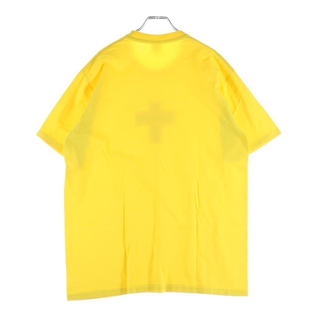 SUPREME(シュプリーム) 20AW Cross Box Logo Tee クロスボックスロゴTシャツ 半袖クルーネックカットソー イエロー