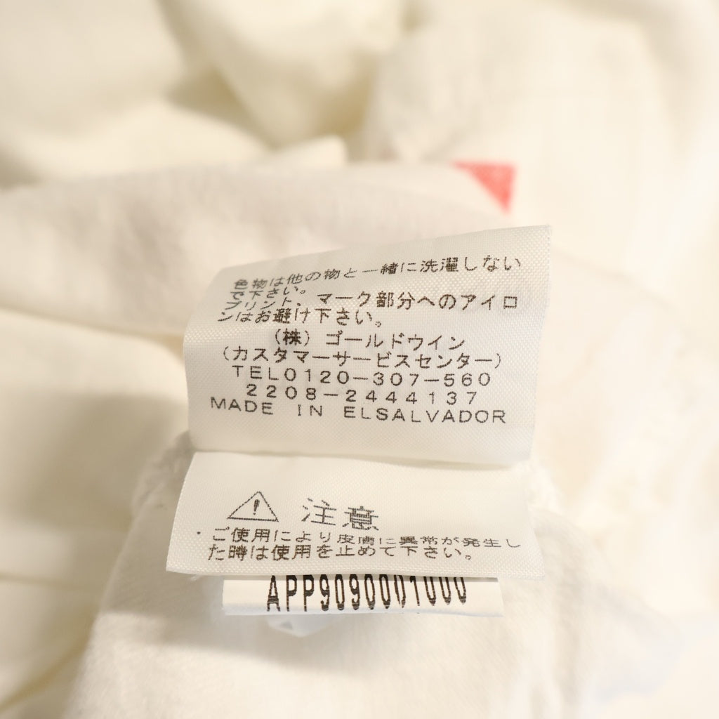 SUPREME(シュプリーム) 23SS ×THE NORTH FACE Printed Pocket Tee ノースフェイス ロゴプリント ポケットTシャツ 半袖クルーネックカットソー ホワイト NT02309I