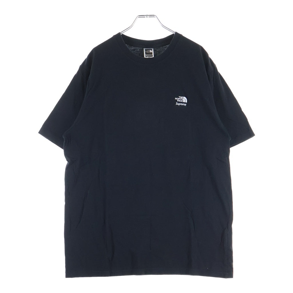 SUPREME(シュプリーム) 22SS ×THE NORTH FACE Bandana S/S Tee ノースフェイス バンダナロゴプリントTシャツ 半袖クルーネックカットソー ブラック NT02209I