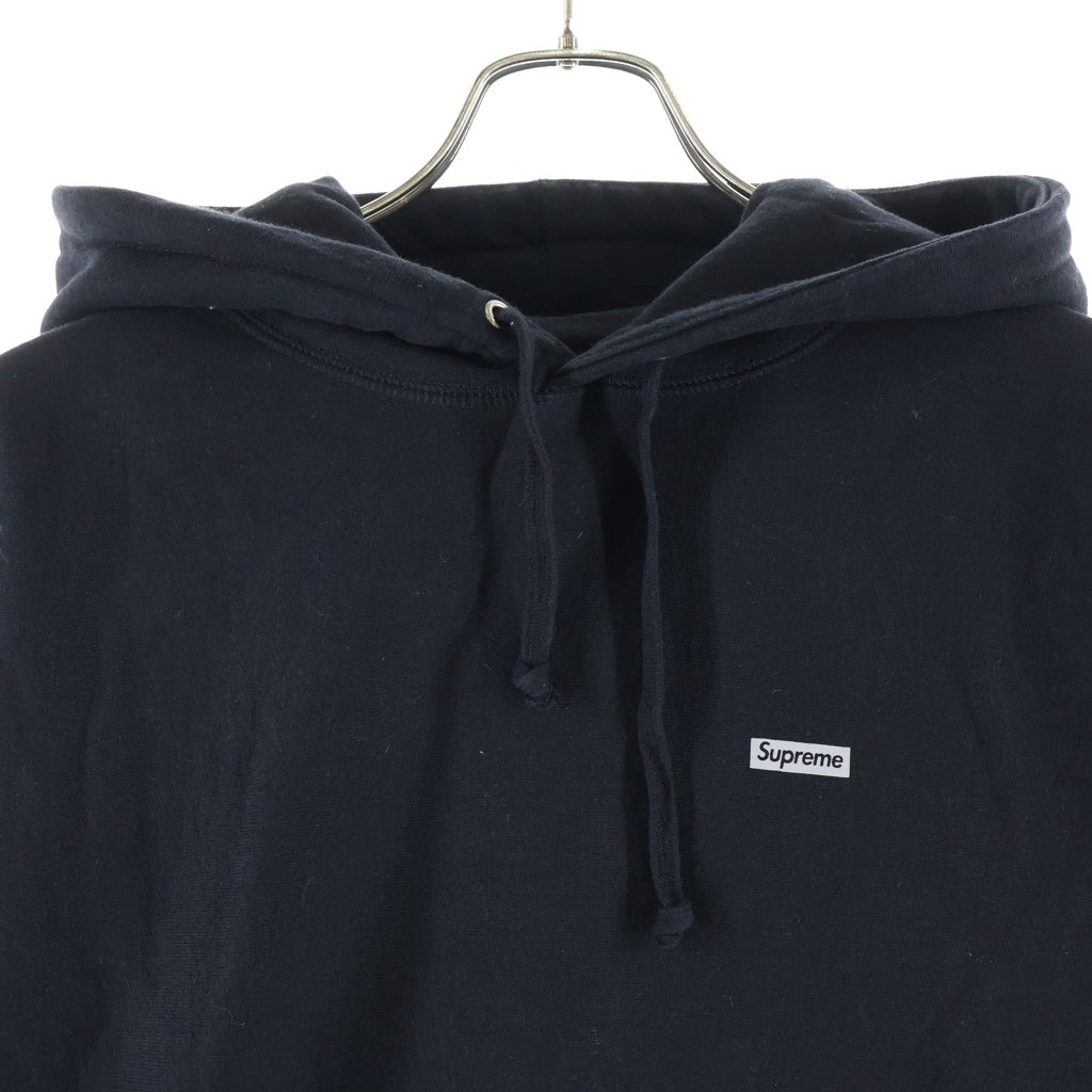 SUPREME(シュプリーム) 16AW 3M Reflective Small Box Logo Hooded Sweatshirt リフレクティブ スモールボックスロゴ プルオーバースウェットパーカー フーディー ブラック