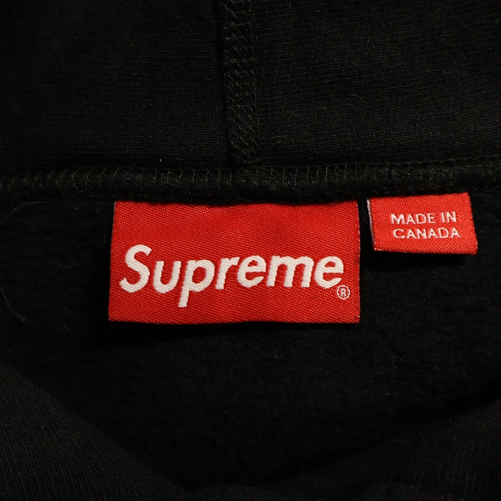 SUPREME(シュプリーム) 16AW 3M Reflective Small Box Logo Hooded Sweatshirt リフレクティブ スモールボックスロゴ プルオーバースウェットパーカー フーディー ブラック