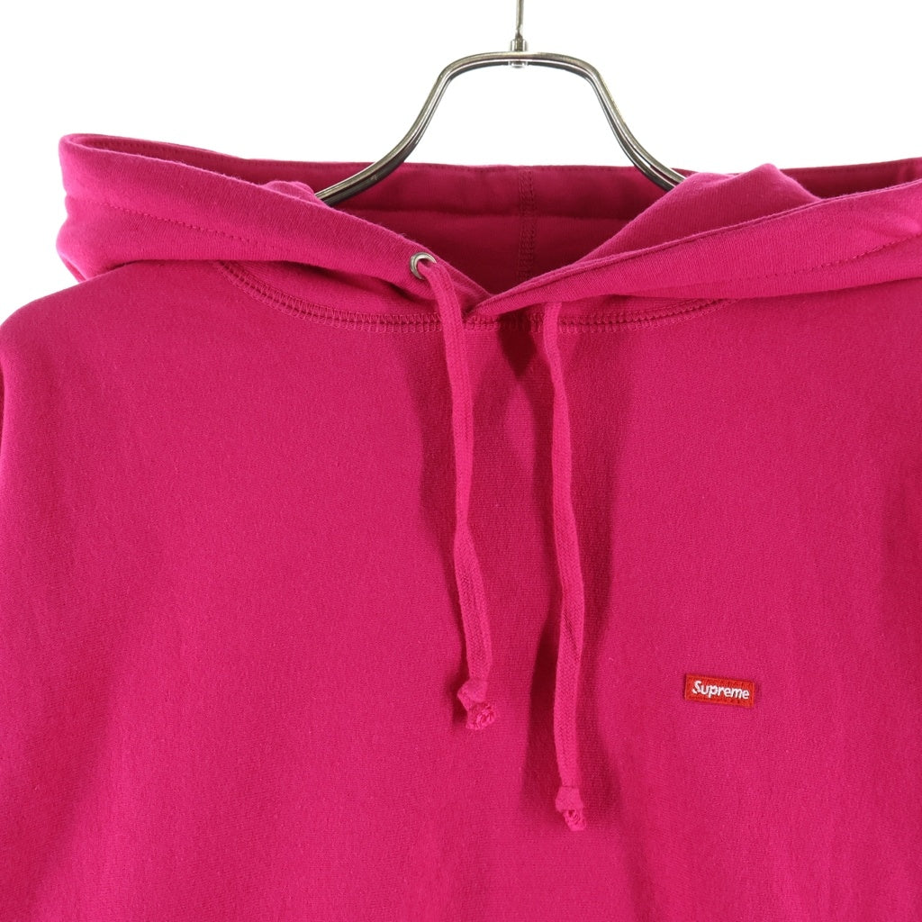 SUPREME(シュプリーム) 20SS Small Box Logo Hooded Sweatshirt スモールボックスロゴ プルオーバースウェットパーカー フーディー ピンク