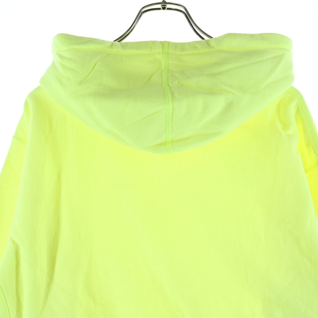 SUPREME(シュプリーム) 21SS Small Box Logo Hooded Sweatshirt スモールボックスロゴ プルオーバースウェットパーカー フーディー イエロー