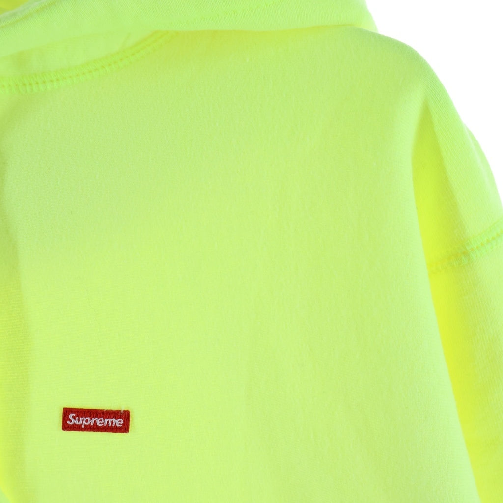 SUPREME(シュプリーム) 21SS Small Box Logo Hooded Sweatshirt スモールボックスロゴ プルオーバースウェットパーカー フーディー イエロー