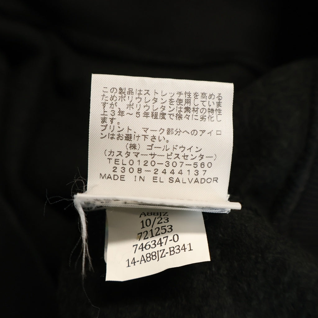 SUPREME(シュプリーム) 24SS ×THE NORTH FACE TNF Crewneck ノースフェイス ロゴプリント クルーネックスウェットトレーナー ブラック NT02411I
