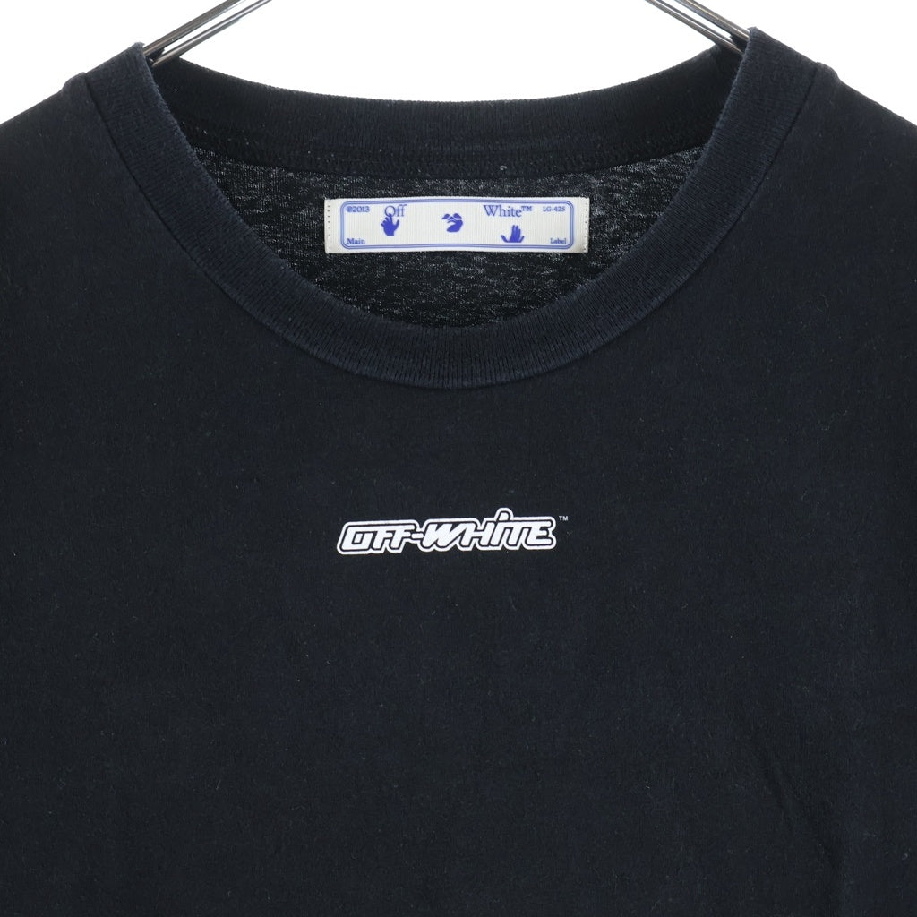 OFF-WHITE(オフホワイト) 20AW MARKER S/S TEE マーカー ロゴプリントTシャツ 半袖クルーネックカットソー ブラック OMAA027E20JER005