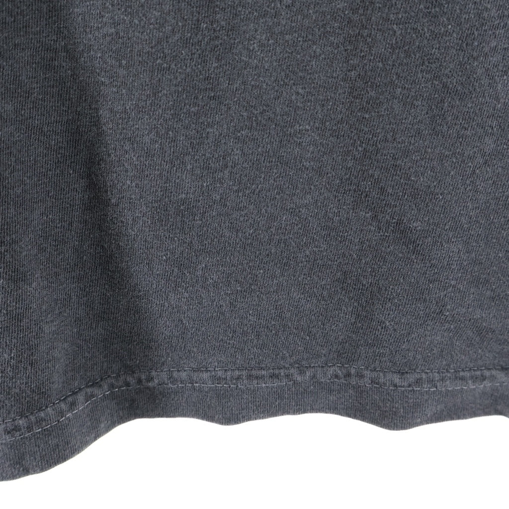 HOORSENBUHS(ホーセンブース) UNDER R TEE アンダーアール ウォッシュ加工 フロントプリントTシャツ 半袖クルーネックカットソー グレー 3920900370