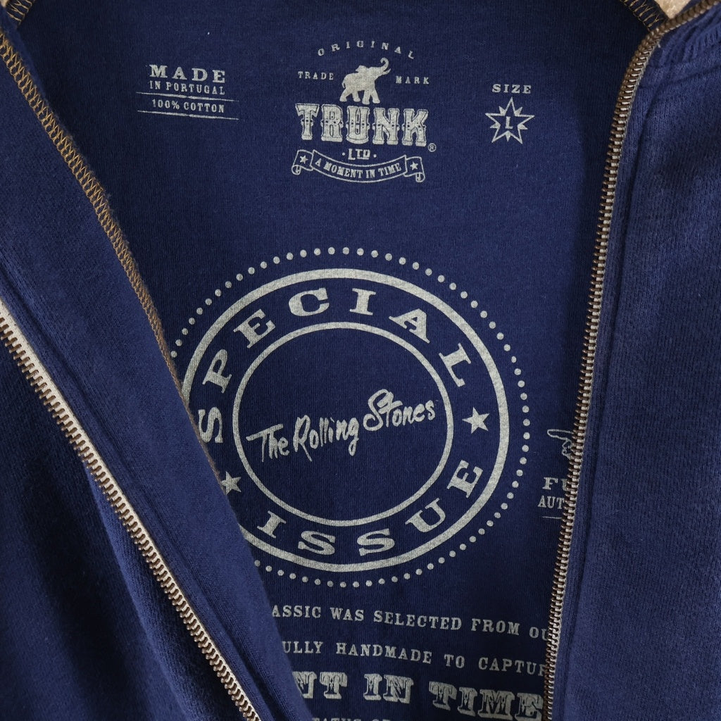 VINTAGE(ヴィンテージ) 80S VINTAGE THE ROLLING STONES NORTH AMERICAN TOUR ヴィンテージ ローリングストーンズ 500着限定 トラックジャケット ネイビー