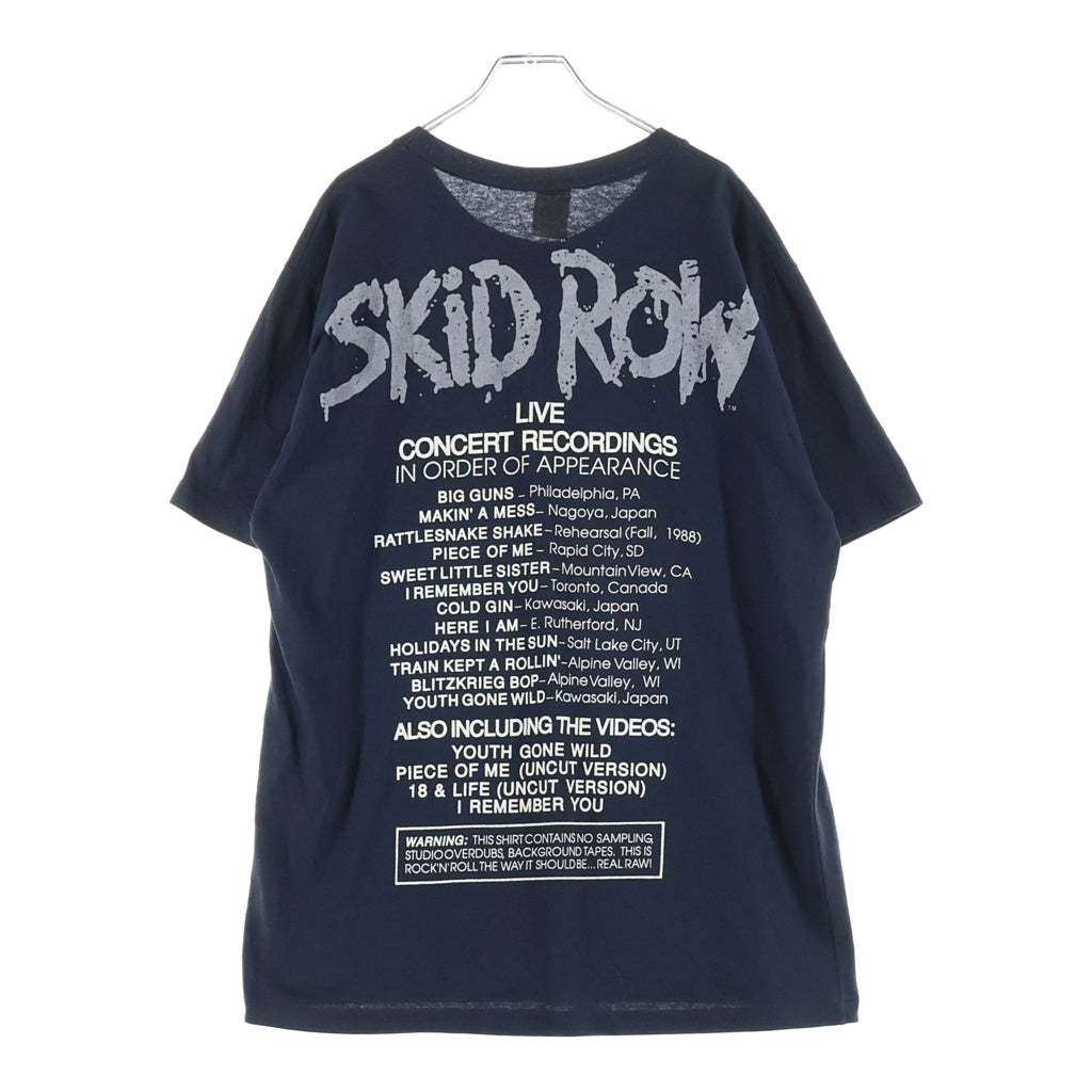 VINTAGE(ヴィンテージ) 90S VINTAGE SKIT ROW OH SAY CAN YOU SCREAM スキットロー オー セイ キャン ユー スクリーム 半袖 ヴィンテージTシャツ カットソー ブラック