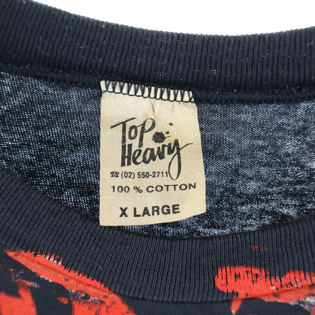 VINTAGE(ヴィンテージ) 90S VINTAGE SKIT ROW OH SAY CAN YOU SCREAM スキットロー オー セイ キャン ユー スクリーム 半袖 ヴィンテージTシャツ カットソー ブラック