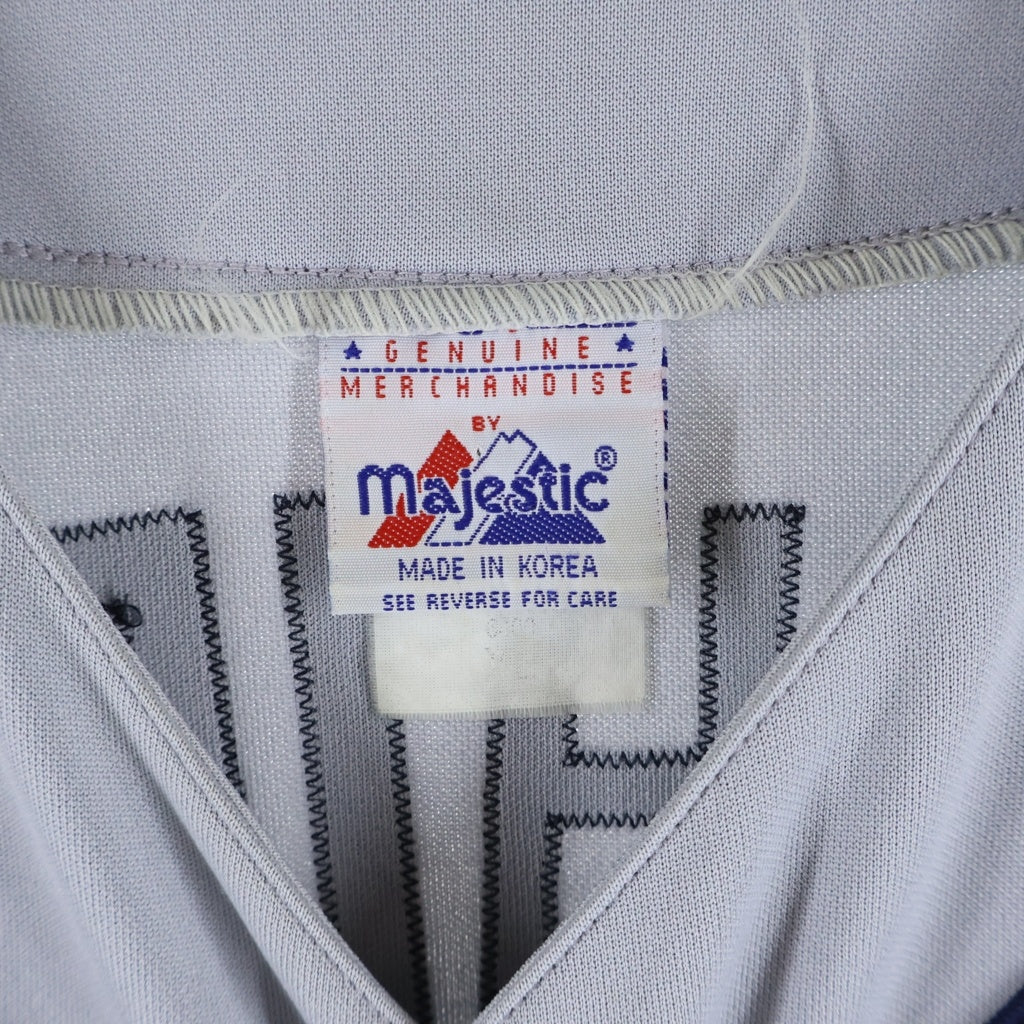Majestic(マジェスティック) MLB SEATTLE MARINERS シアトル マリナーズ イチロー 半袖 ベースボールシャツ グレー
