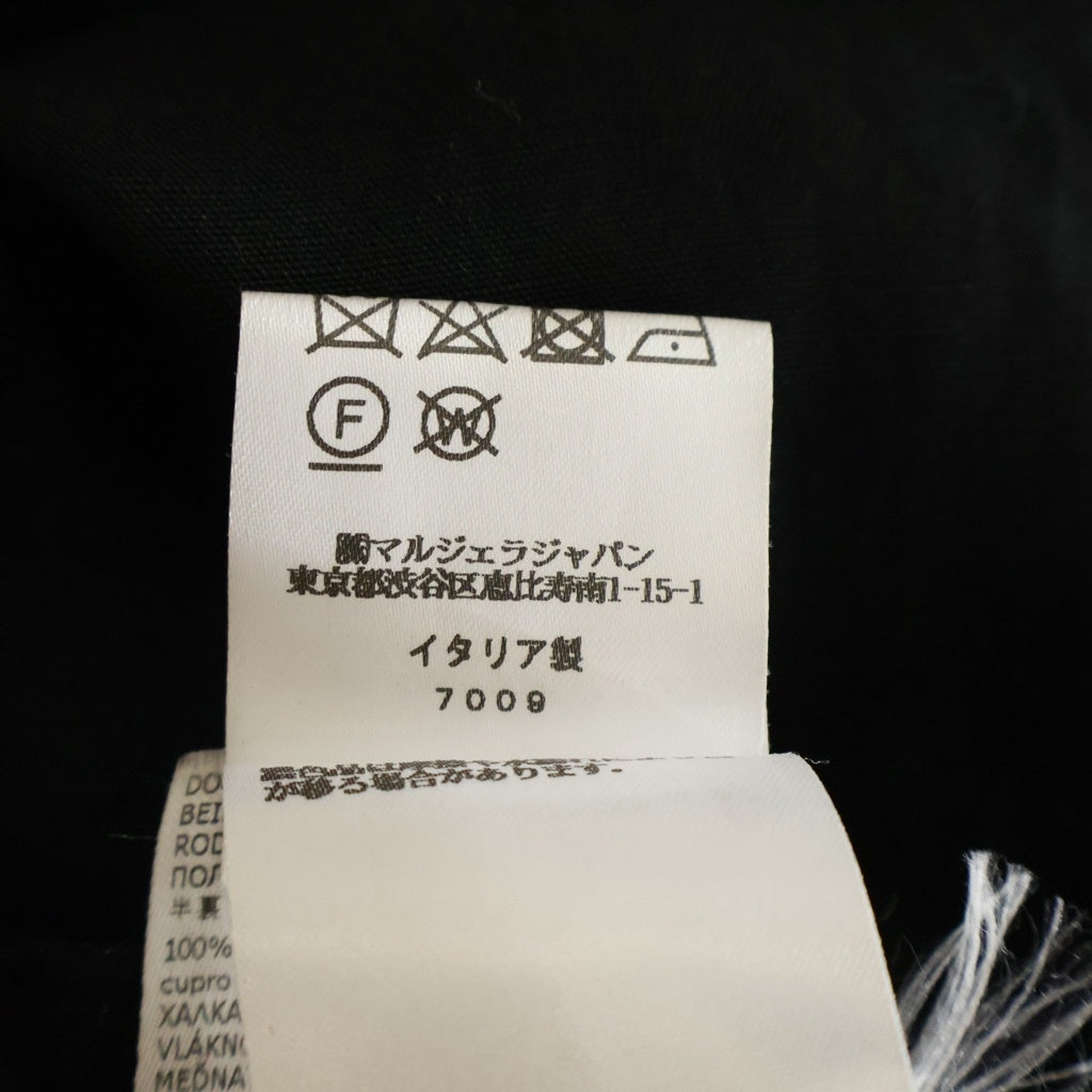 Maison Margiela(メゾンマルジェラ) 22AW レーヨン混 ストレートレッグ イージージョガーパンツ ブラック SI1KA0007 S53802