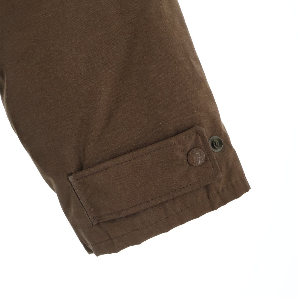SCHOTT(ショット) 80S VINTAGE GOOSE DOWN JAKCET ヴィンテージ USA製 ヨークレザー グースダウンジャケット ブラウン