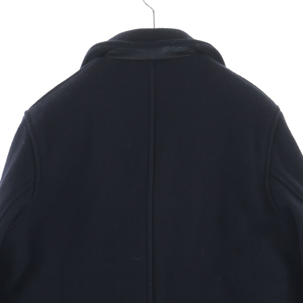 SCHOTT(ショット) URBAN RESEARCH別注 769UR ワンスター メルトンウール ダブルライダースジャケット ブラック