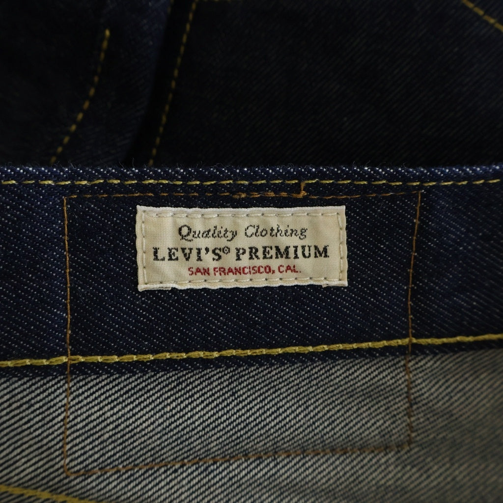 Levi's premium(リーバイスプレミアム) ボタン裏5286 ビッグE ボタンフライ デニムストレートパンツ インディゴ PC9-0047H-0001