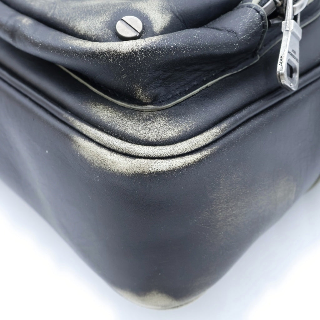 ADSB ANDERSSON BELL(アンダースンベル) BUTTERFLY BAG ヴィンテージ加工 バタフライ ショルダーバッグ ブラック AN26SSBAOT00002501 レディース
