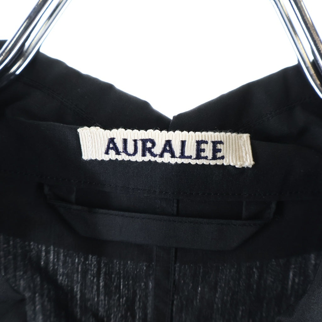 AURALEE(オーラリー) 17SS ×BEAMS Light Weight Coat ビームス ライトウェイトコート ブラック A7SC01BM