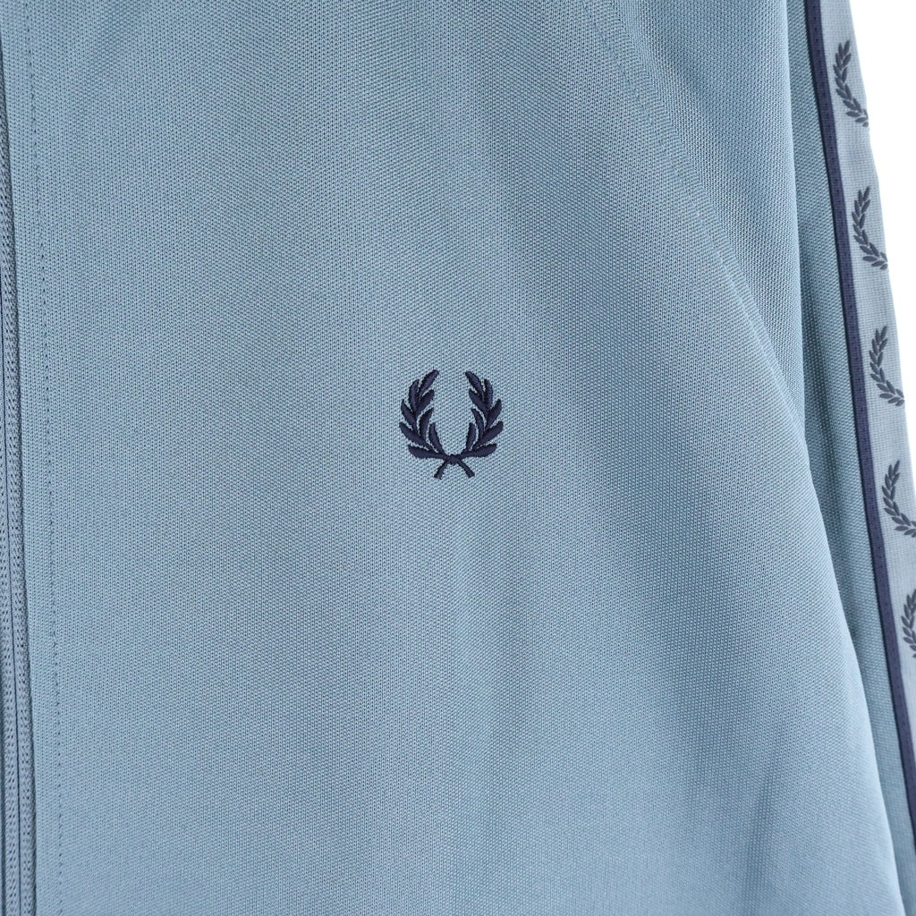 FRED PERRY(フレッドペリー) Contrast Tape Track Jacket コントラストテープ トラックジャケット ブルー J5557