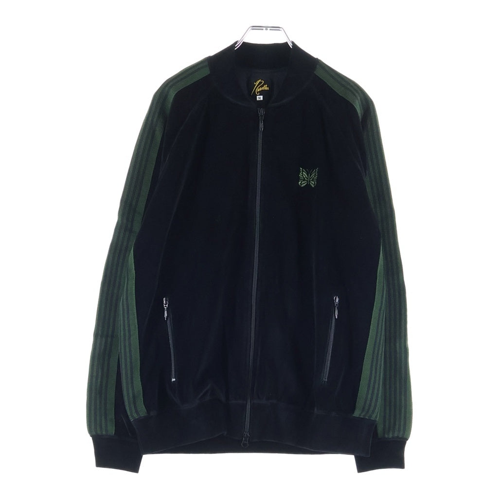 Needles(ニードルス) R.C. Track Jacket ベロア トラックジャケット ブラック PU278