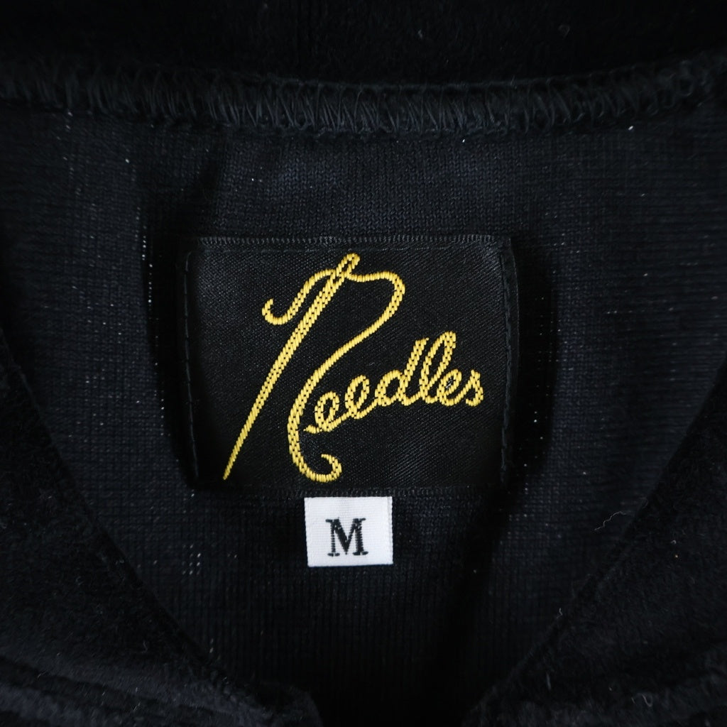 Needles(ニードルス) R.C. Track Jacket ベロア トラックジャケット ブラック PU278