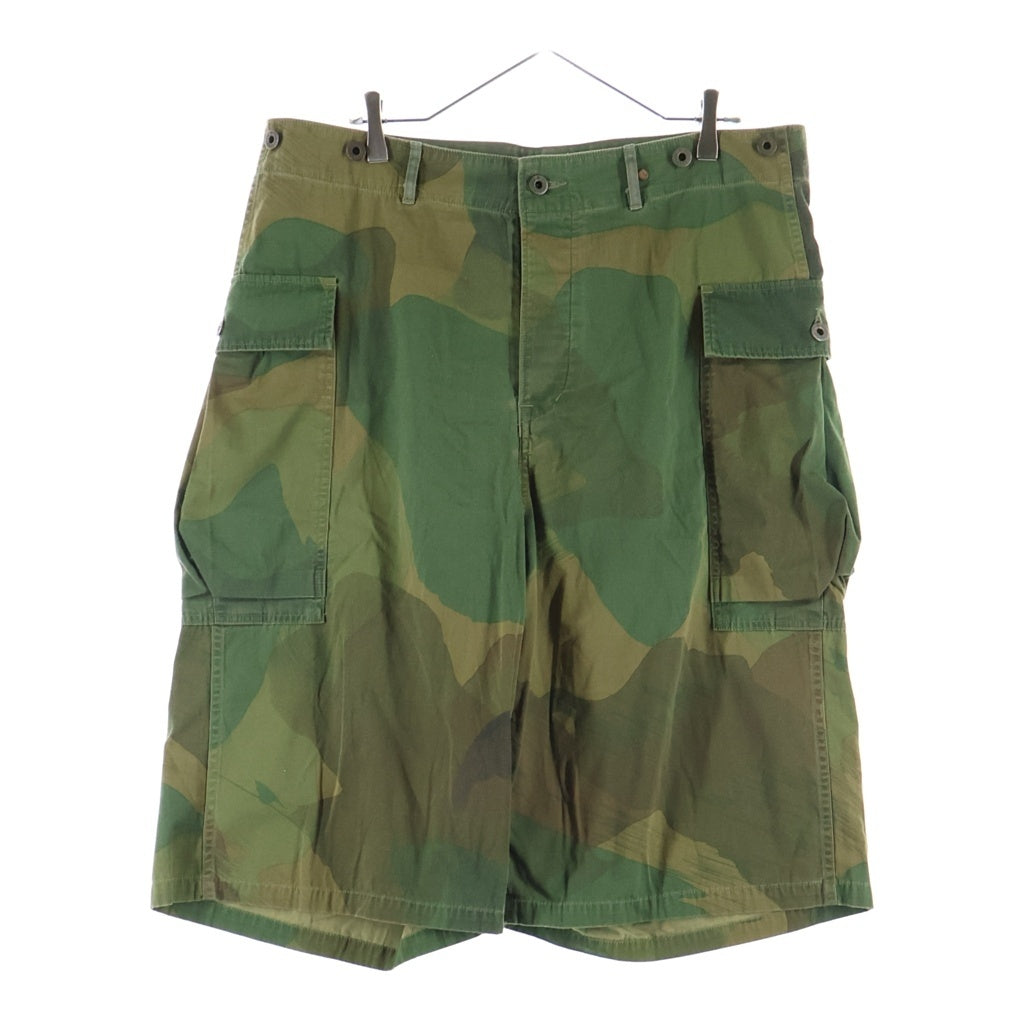 NIGEL CABOURN(ナイジェルケーボン) M-43 MODIFY SHORT CAMO モディファイ カモ柄 ショートカーゴパンツ カーキ 8050-00-51006