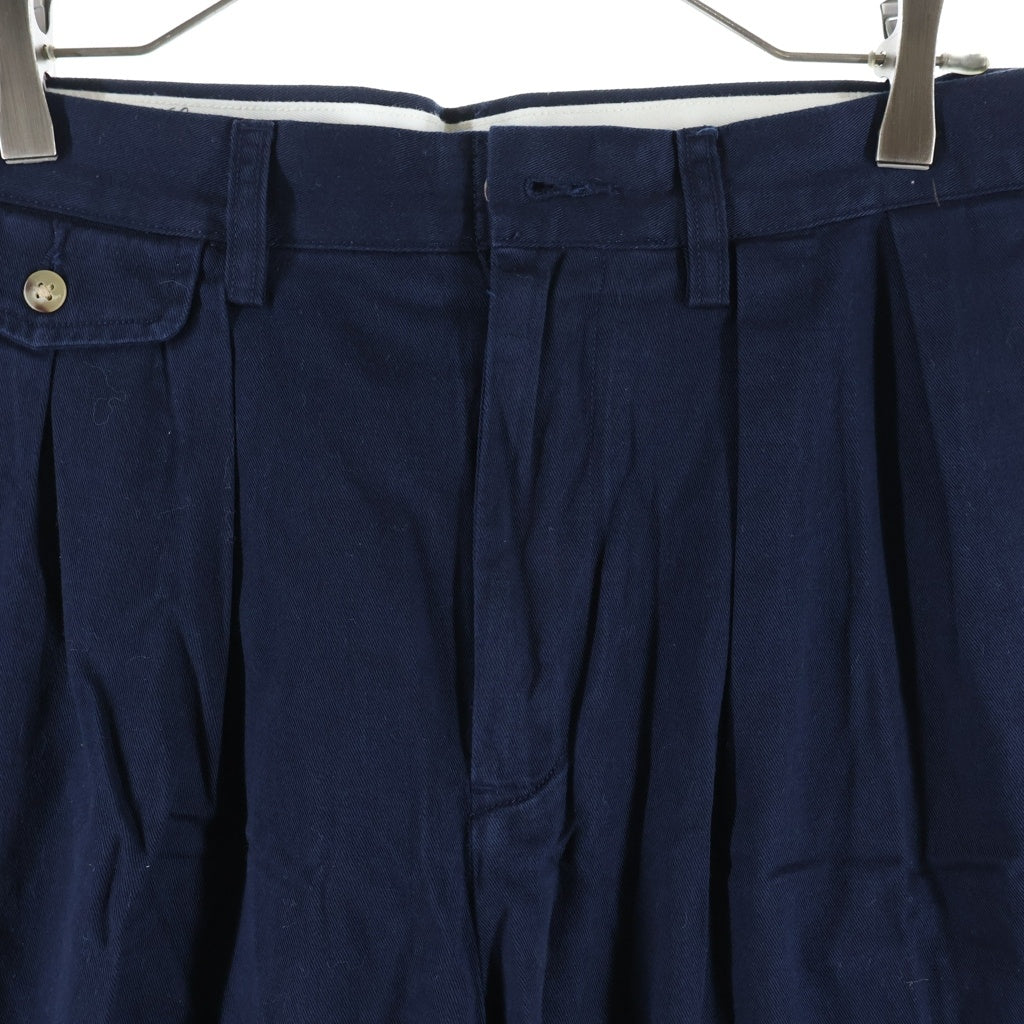 POLO RALPH LAUREN(ポロラルフローレン) BEAMS別注 THE BIG CHINO ビッグチノ ショートパンツ ネイビー