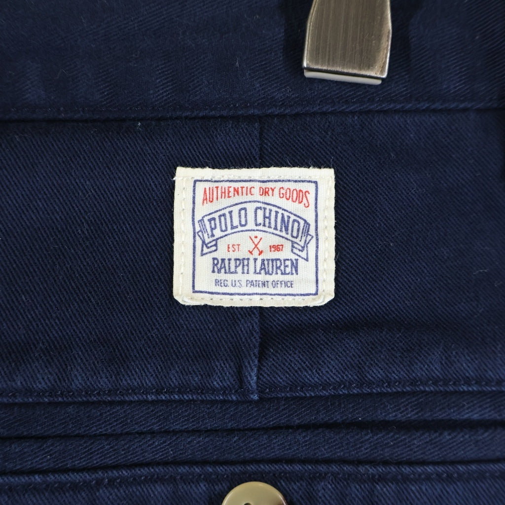 POLO RALPH LAUREN(ポロラルフローレン) BEAMS別注 THE BIG CHINO ビッグチノ ショートパンツ ネイビー