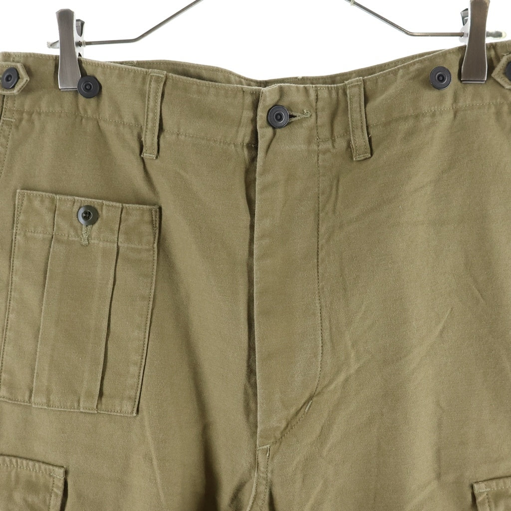 NIGEL CABOURN(ナイジェルケーボン) ARMY CARGO PANT アーミー カーゴパンツ カーキ 8049-00-50012