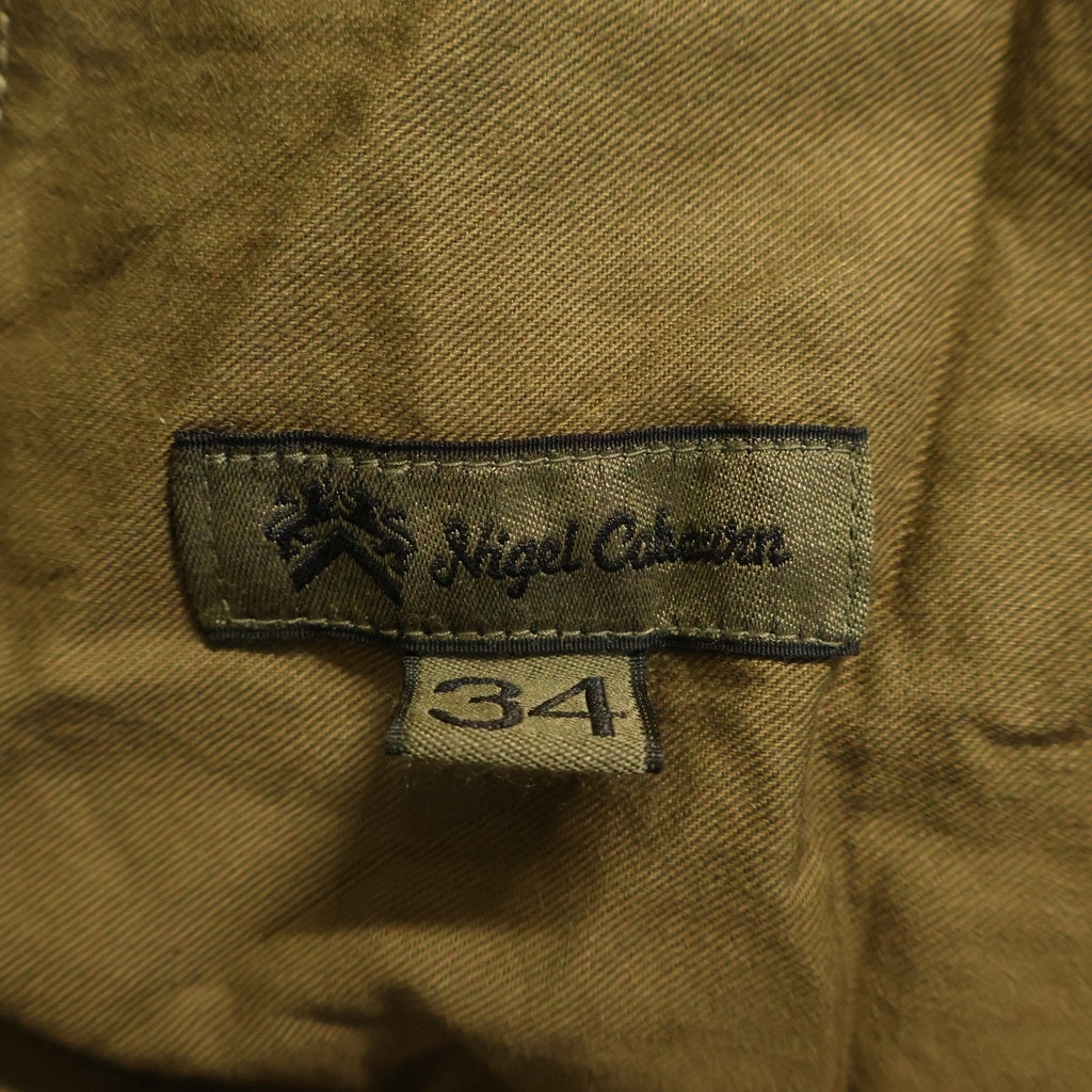 NIGEL CABOURN(ナイジェルケーボン) ARMY CARGO PANT アーミー カーゴパンツ カーキ 8049-00-50012