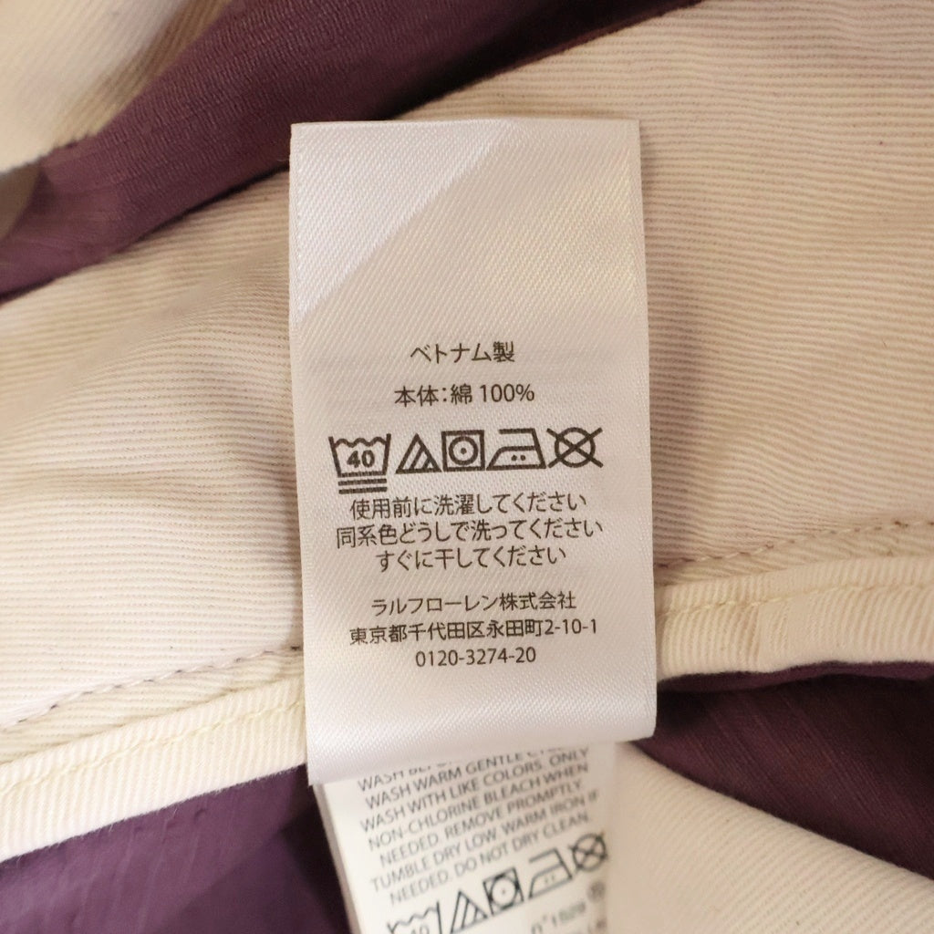 POLO RALPH LAUREN(ポロラルフローレン) THE WHITMAN PANT RELAXED FIT ホイットマン リラックスフィット コーデュロイパンツ パープル